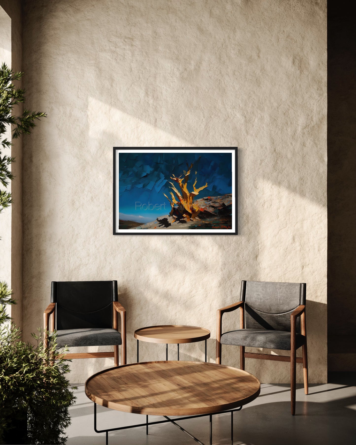 Title: THE ANSWER IN FRONT OF YOU - ARTi Gallery Original Robert Thirtle CANVAS Print - Sizes A4 - A0