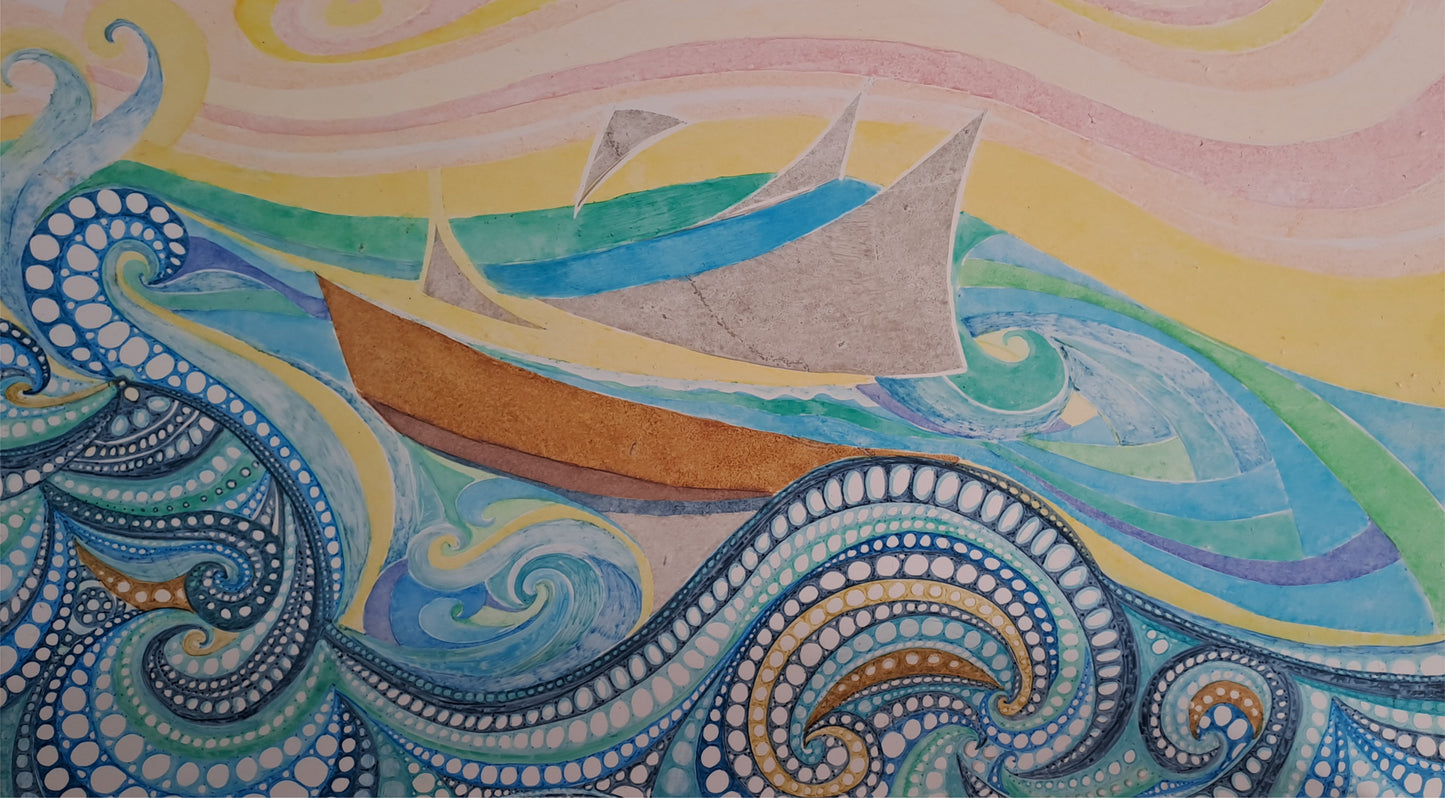 Original South African Art: Melody Potgieter - Solomon's Sea