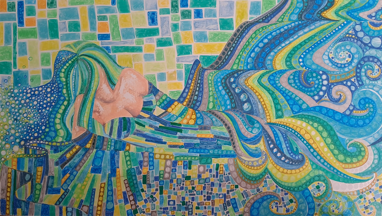 Original South African Art: Melody Potgieter - Odore Dell'State (scent of summer)