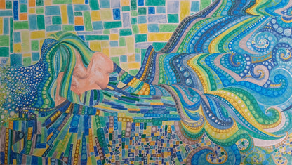 Original South African Art: Melody Potgieter - Odore Dell'State (scent of summer)