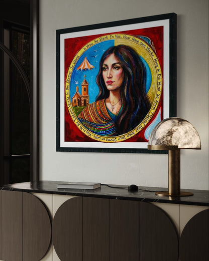 Sterk Vrou (Strong Woman) | Robert Thirtle Limited Edition Print