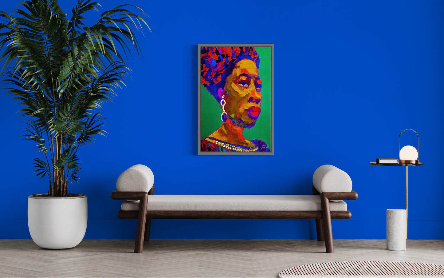 Title: AFRICAN QUEEN - ARTi Gallery Original Robert Thirtle CANVAS Print - Sizes A4 - A0