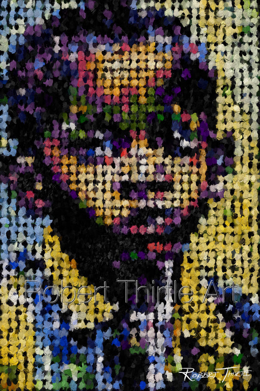 Title: BOY 2- ARTi Gallery Original Robert Thirtle CANVAS Print - Sizes A4 - A0