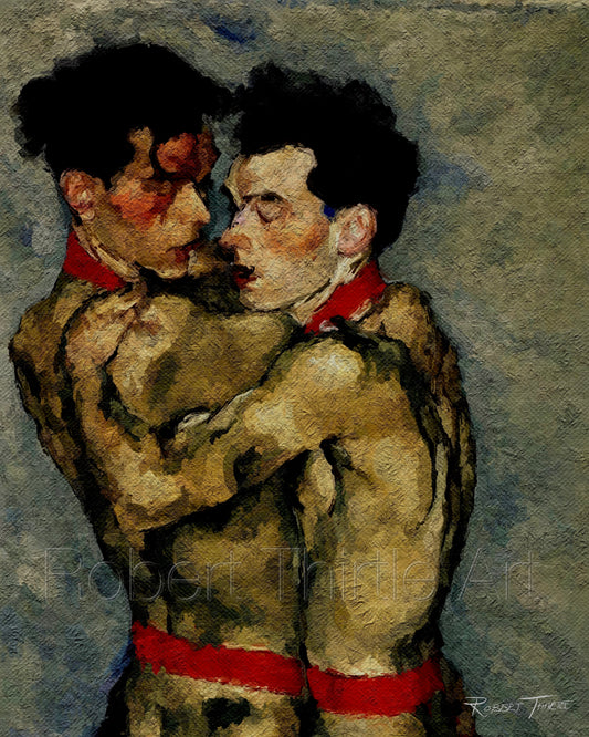Title: IN LOVE 2 - ARTi Gallery Original Robert Thirtle CANVAS Print - Sizes A4 - A0