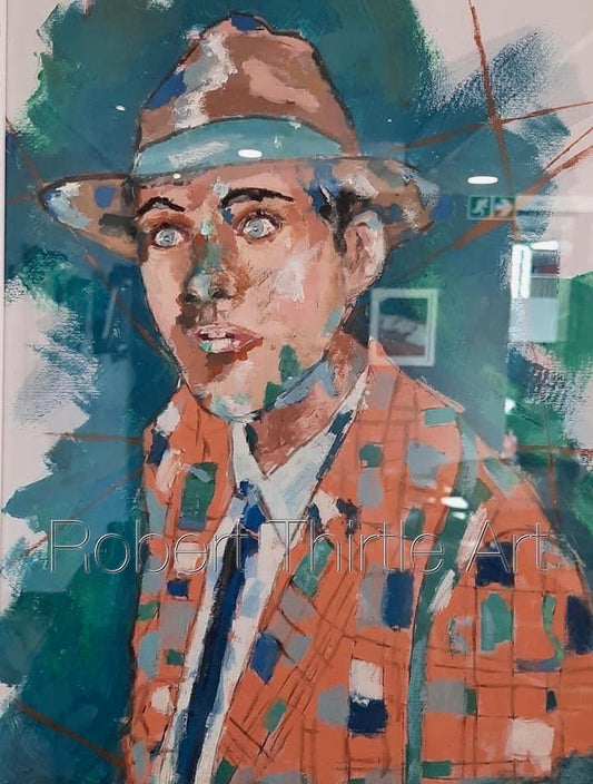 Title: IN MY BLUE EYES - ARTi Gallery Original Robert Thirtle CANVAS Print - Sizes A4 - A0