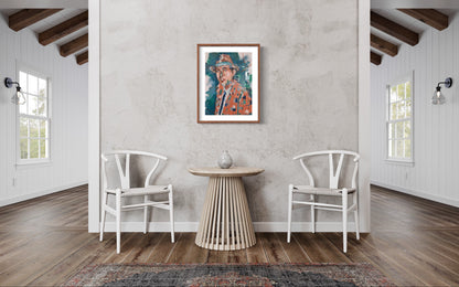 Title: IN MY BLUE EYES - ARTi Gallery Original Robert Thirtle CANVAS Print - Sizes A4 - A0