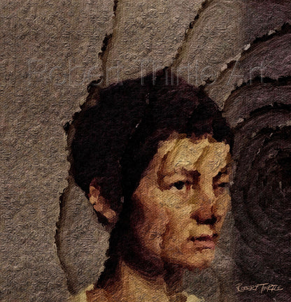 Title: JOSIE - ARTi Gallery Original Robert Thirtle CANVAS Print - Sizes A4 - A0