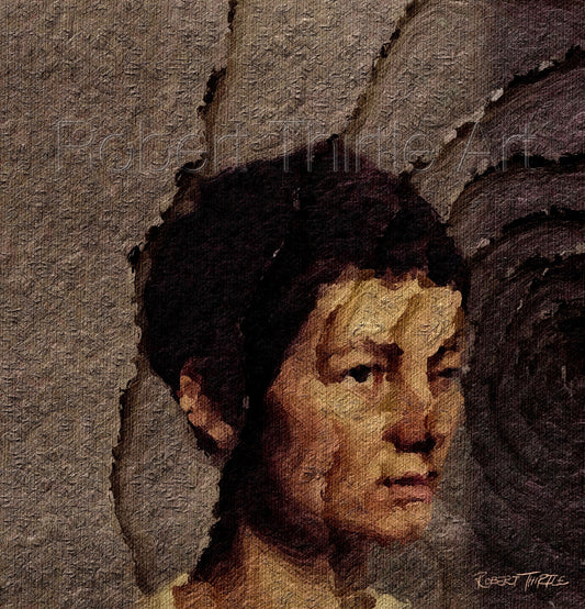 Title: JOSIE - ARTi Gallery Original Robert Thirtle CANVAS Print - Sizes A4 - A0